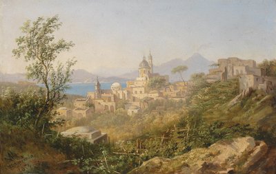 Vista su Casamicciola. Firmato Alt da Alt